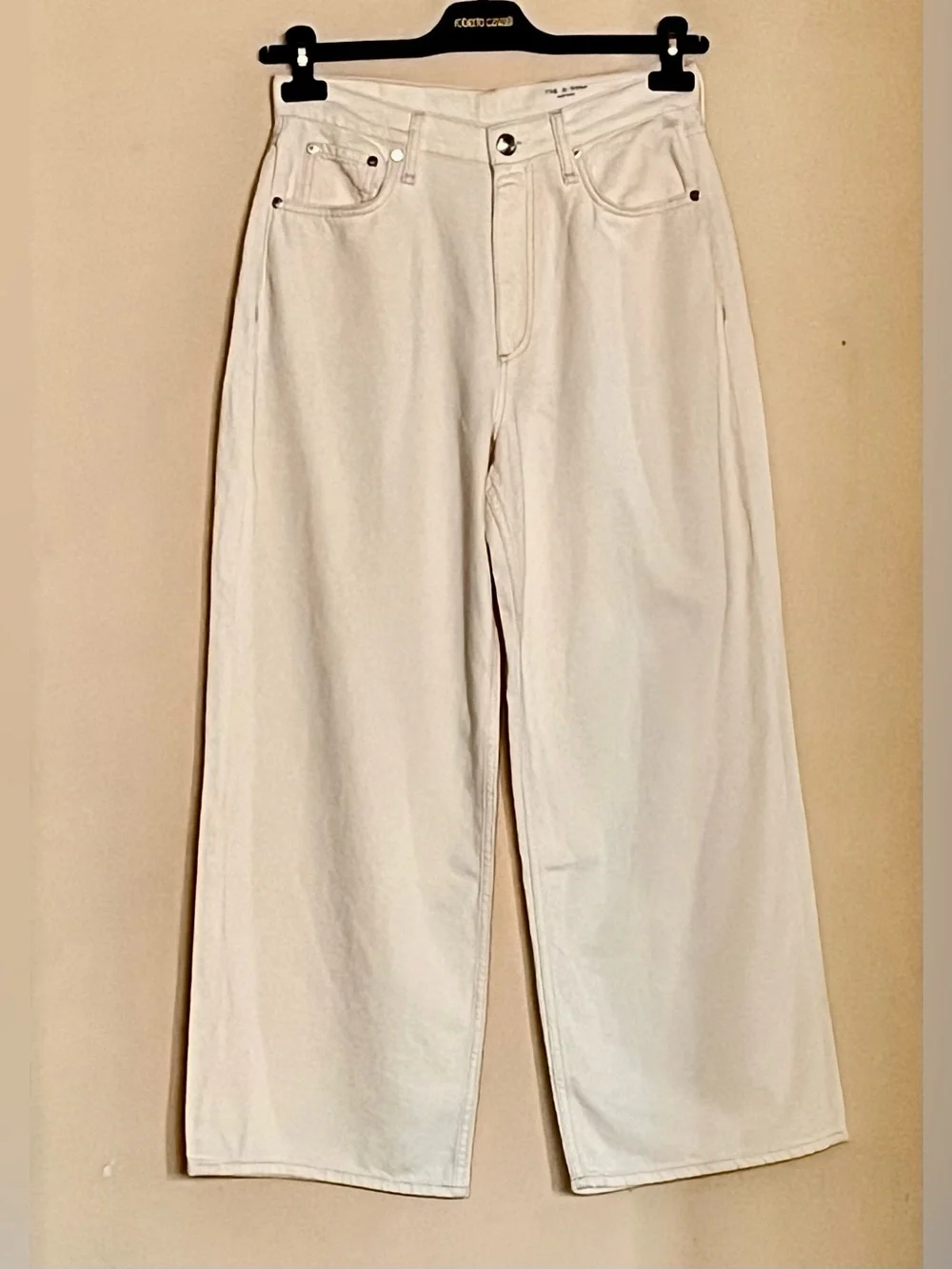 RAG & BONE The Andi High-Rise Ankle Wide-Leg Jeans